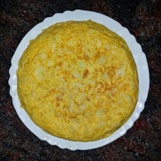 Tortilla de patatas al microondas