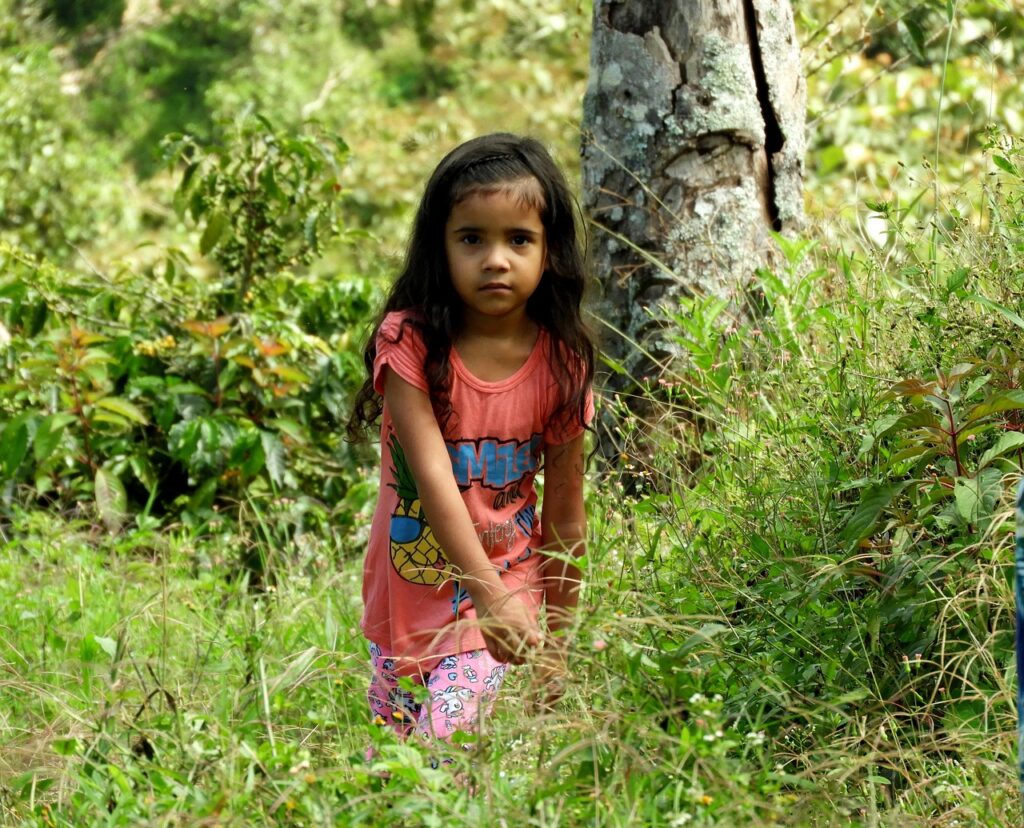 niña campesina