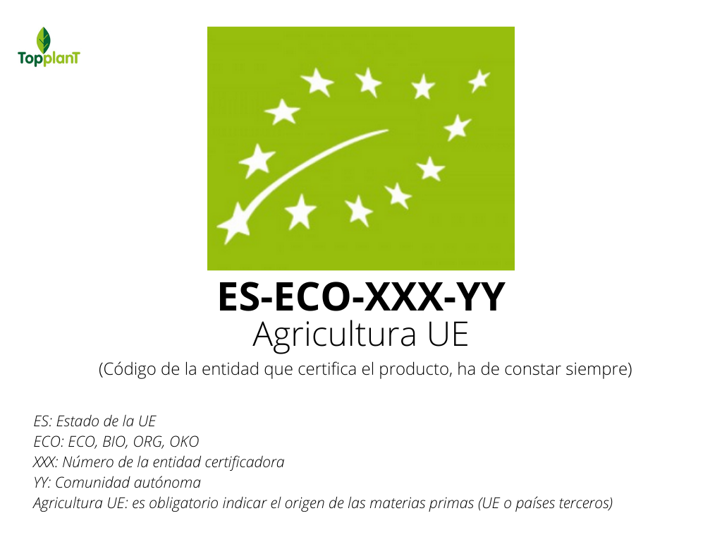 sello de producto ecológico de la comunidad Europea