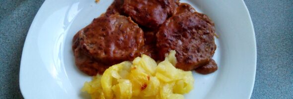 Carne con salsa de ciruelas de la abuela María José