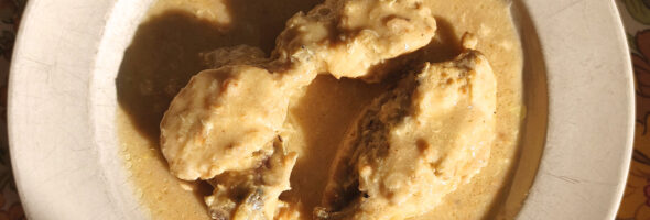 Pollo en pepitoria de la abuela Sara