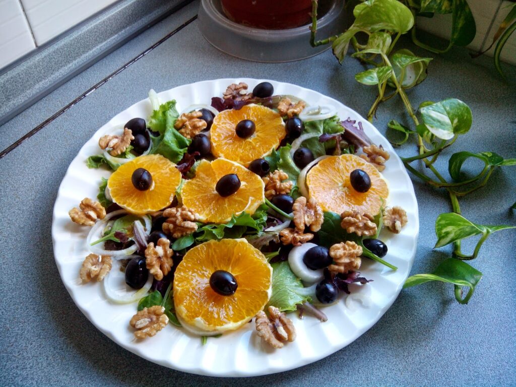 ensalada de naranja