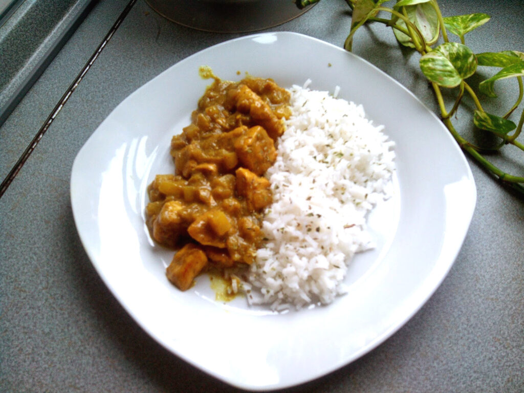 pollo al curry