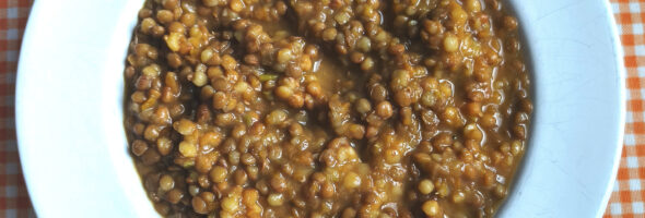 Lentejas con verduras